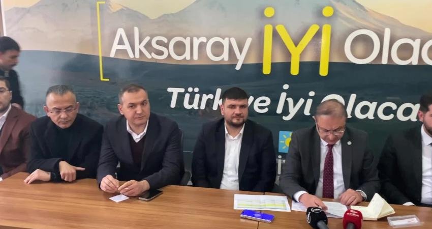 İYİ Parti Genel Başkan Yardımcısı Ali Demir, Aksaray'da; "İYİ Parti