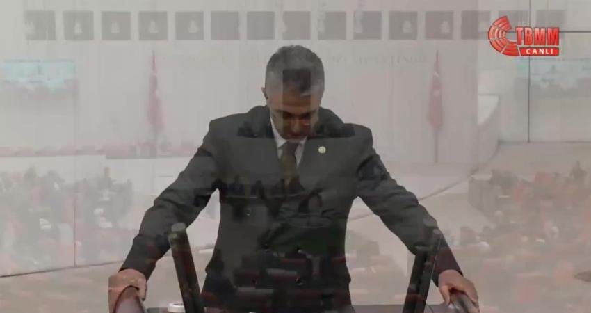MHP Erzurum Milletvekili Kamil Aydın TBMM'de; "Bugün kararlı bir mücadele