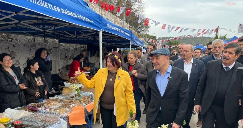 İzmir'in Karaburun ilçesinde nergis çiçeğinin tanıtımı için gerçekleştirilen Nergis Festivali,