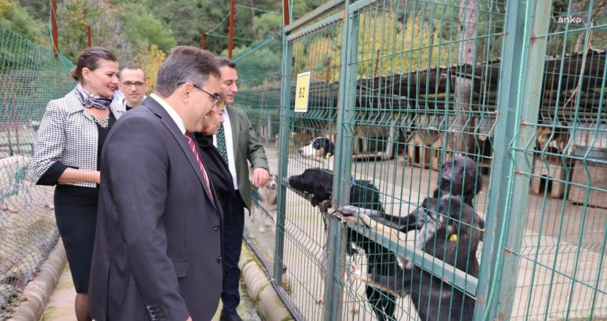 Marmaris Belediyesi Geçici Hayvan Bakımevi, Marmaris Kaymakamı Nurullah Kaya’yı ağırladı.