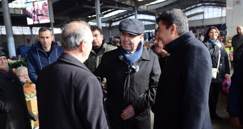 Kırşehir Belediye Başkanı Selahattin Ekicioğlu, CHP Kırşehir milletvekili Metin İlhan