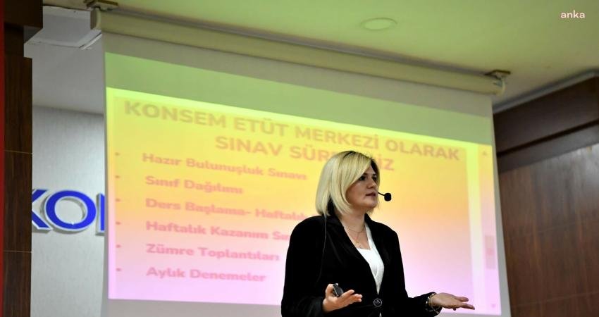 Konyaaltı Sanat Eğitim Merkezi (KONSEM) Etüt Merkezi eğitmenleri, bünyesinde eğitim