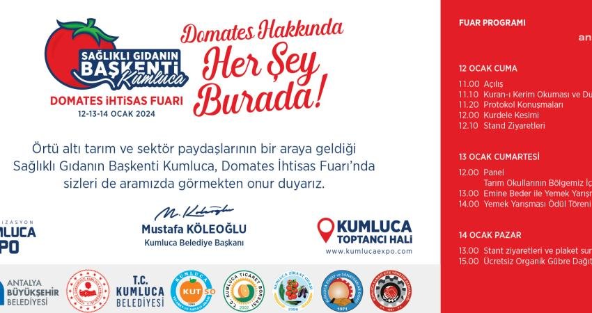 Kumluca Belediye Başkan Mustafa Köleoğlu’nun öncülüğünde düzenlenen ve Türkiye’de bir