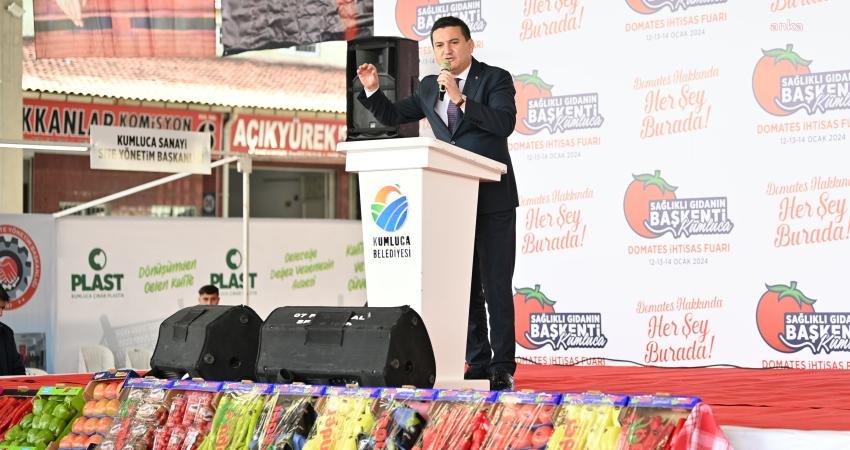 Türkiye’nin ilk ve tek Domates İhtisas Fuarı olan 'Kumluca Expo