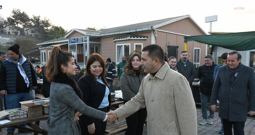 Kuşadası Belediye Başkanı Ömer Günel, Park ve Bahçeler Müdürlüğü şantiyesini ziyaret