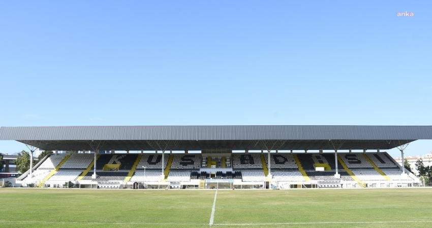 Kuşadası Belediyesi tarafından Kuşadasıspor’un maçlarını oynadığı Özer Türk Stadı’nda Başkan Ömer Günel’in talimatıyla