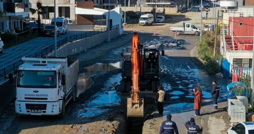 Kuşadası'nda Başkan Ömer Günel’in göreve gelmesiyle birlikte kentin köklü altyapı
