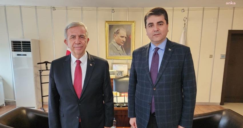 Ankara Büyükşehir Belediye (ABB) Başkanı Mansur Yavaş, Demokrat Parti (DP) Genel