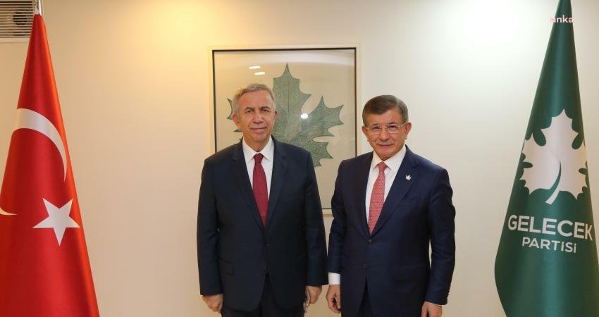 Gelecek Partisi Genel Başkanı Ahmet Davutoğlu, Ankara Büyükşehir Belediye Başkanı