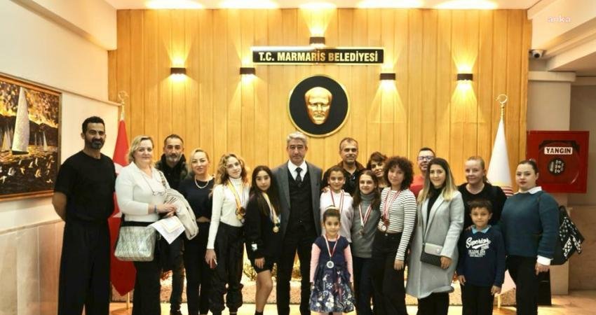Antalya’daki yarışmadan başarıyla dönen Marmaris Point Dans Okulu öğrencileri, Marmaris