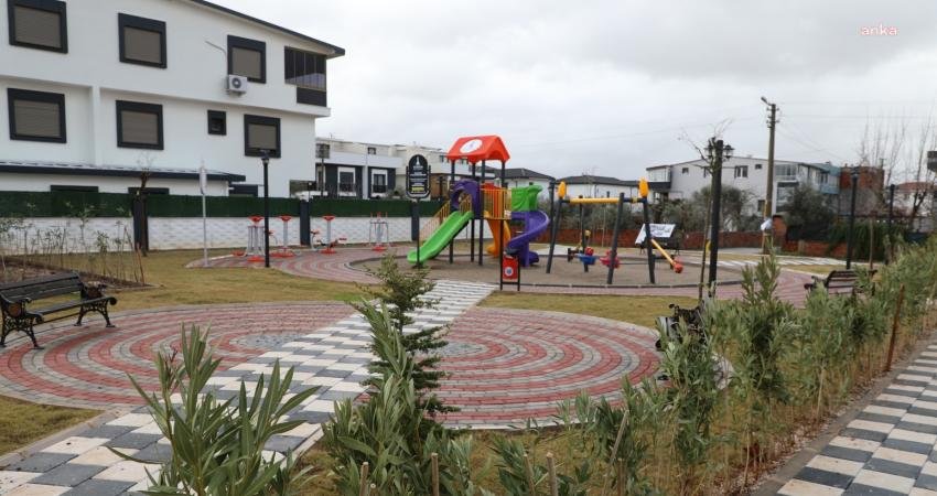 Menderes Belediyesi tarafından Gölcükler Mahallesi’ne yeni park kazandırıldı.