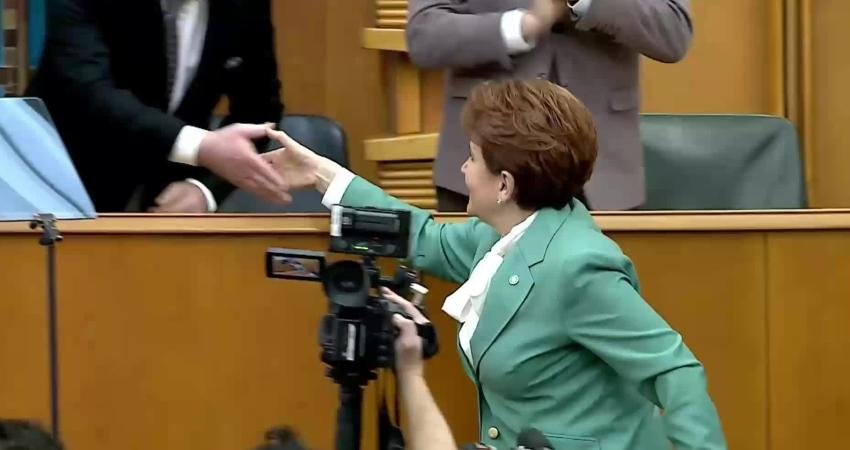 İYİ Parti Genel Başkanı Meral Akşener, TBMM'deki grup toplantısında; cezaevindeki