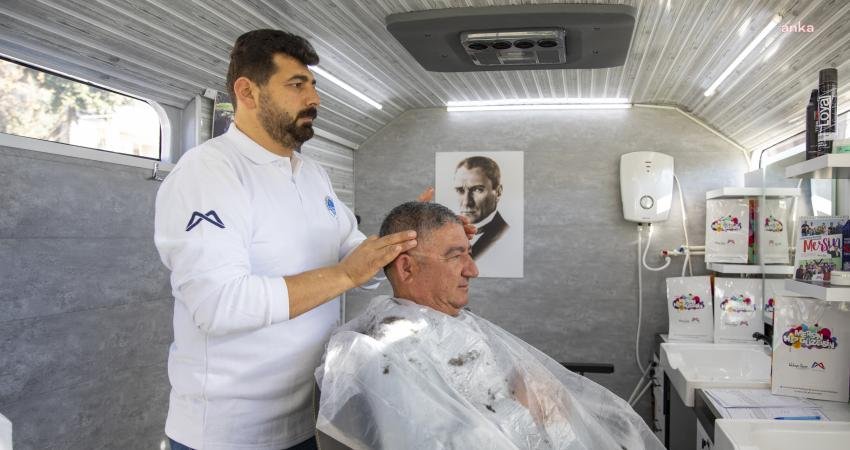 Mersin Büyükşehir Belediyesi’nin ‘Yar Saçların Lüle Lüle’ sloganıyla başlattığı, kuaför