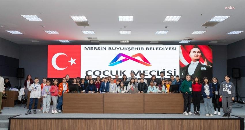 Mersin Büyükşehir Belediyesi’nin bir ilke imza atarak hayata geçirdiği ‘Çocuk Meclisi’ Ocak