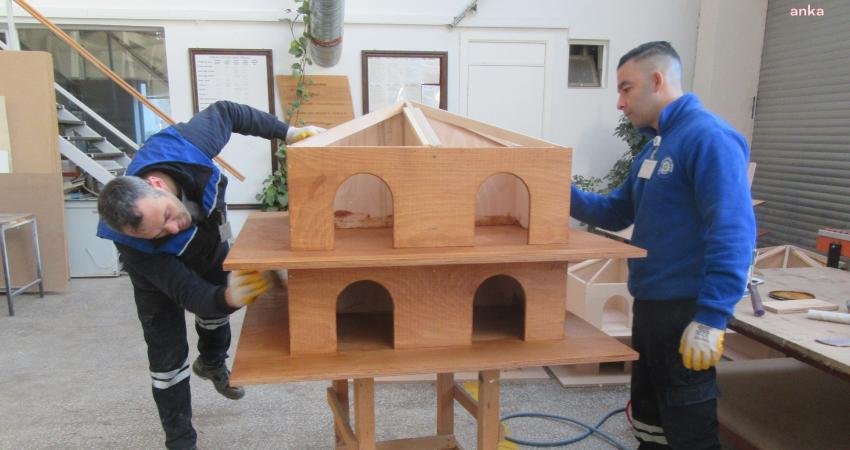 Muğla Büyükşehir Belediyesi, 2023 yılında kendi marangozhanesinde 3 Milyon 260
