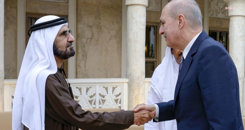 TBMM Başkanı Numan Kurtulmuş, Birleşik Arap Emirlikleri (BAE) Devlet Başkanı