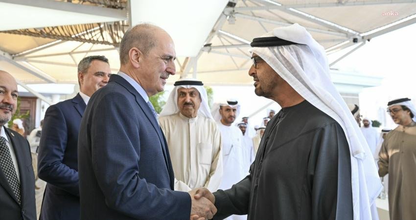 TBMM Başkanı Numan Kurtulmuş, bugün Birleşik Arap Emirlikleri'nde (BAE) Devlet Başkanı