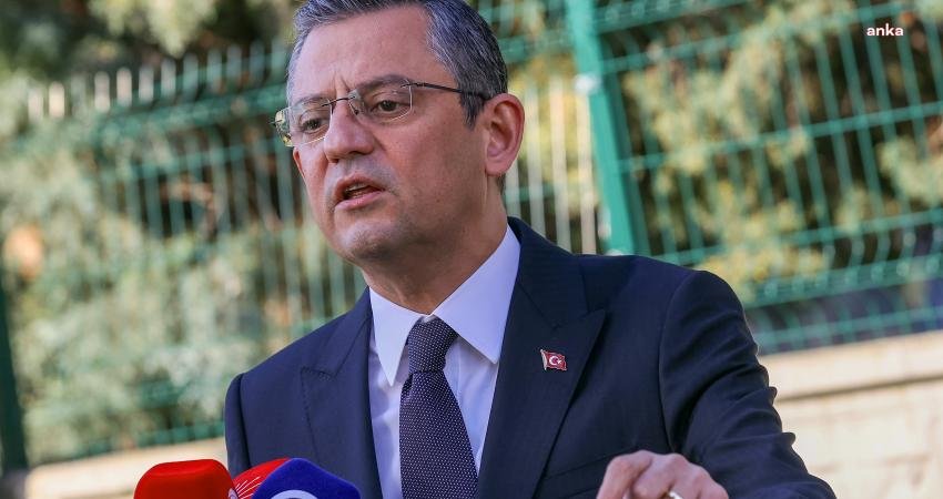 CHP Genel Başkanı Özgür Özel, Yargıtay 3. Ceza Dairesi'nin; Anayasa Mahkemesi’nin
