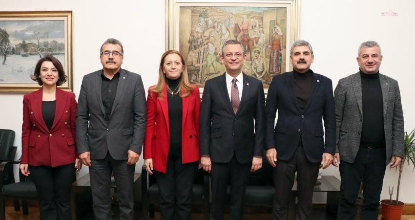 CHP Genel Başkanı Özgür Özel, Devrimci İşçi Sendikaları Konfederasyonu (DİSK)