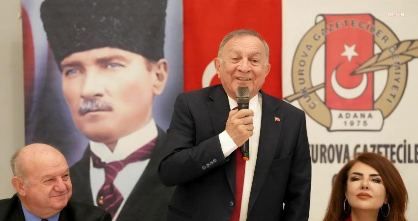 Seyhan Belediye Başkanı Akif Kemal Akay, 10 Ocak Çalışan Gazeteciler