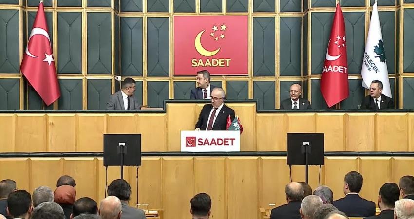 Saadet Parti İstanbul Milletvekili Mustafa Kaya, TBMM’de Saadet- Gelecek Partisi