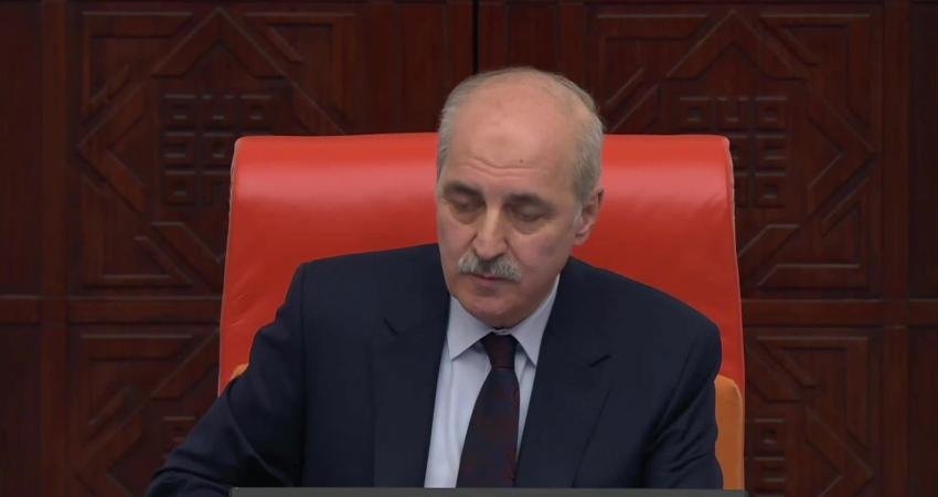 TBMM Başkanı Numan Kurtulmuş, TBMM Genel Kurulu’nda; "Türkiye sorunlarını çözmeye