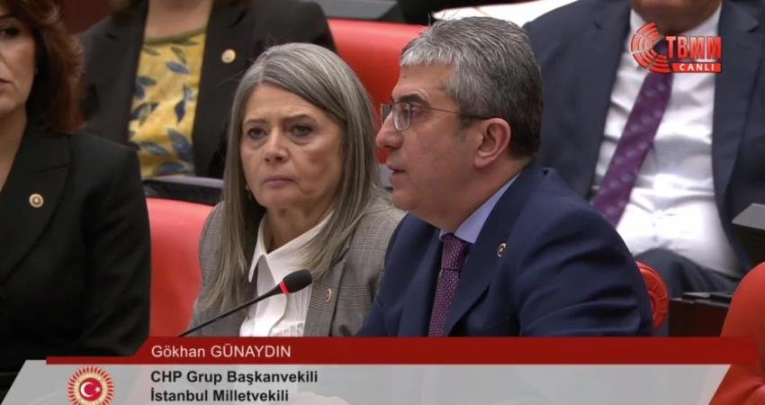 TBMM Genel Kurulu’nda, CHP’nin önerisi üzerine cezaevindeki milletvekili Can Atalay