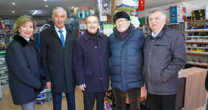 Tepebaşı Belediye Başkanı Ahmet Ataç, gerçekleştirdiği esnaf ziyaretlerine devam ederken,