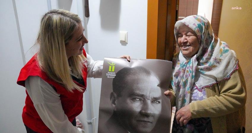 Tepebaşı Belediyesi ekipleri, şehit yakınlarını ve gazileri ziyaret ederek yeni