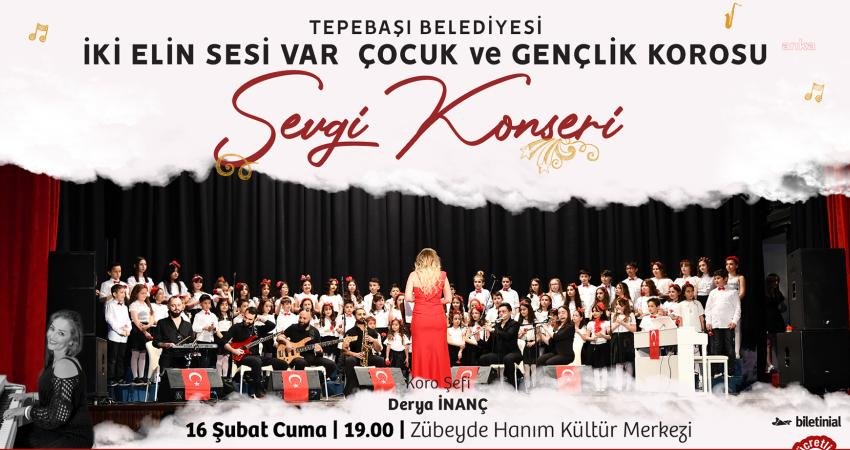 Tepebaşı Belediyesi İki Elin Sesi Var Çocuk ve Gençlik Korosu,