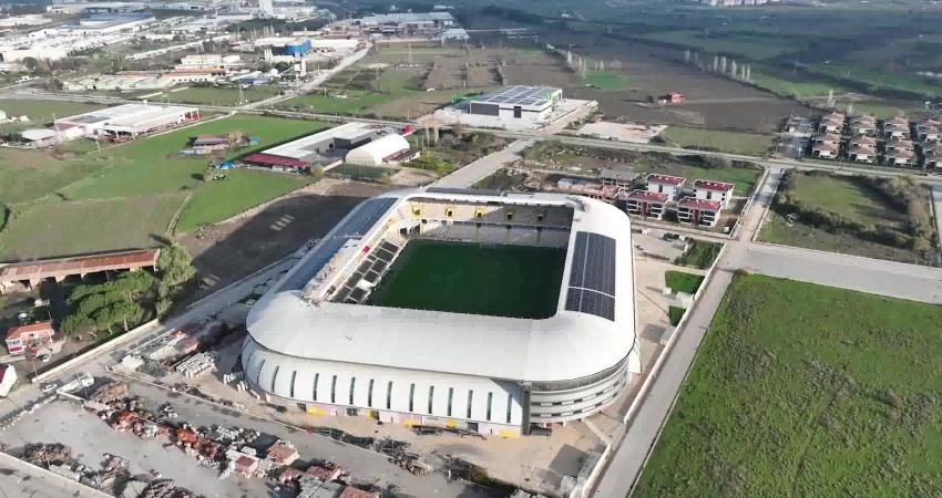 İzmir Büyükşehir Belediyesi’nin öncülüğünde Tire Gazi Mustafa Kemal Atatürk Stadyumu’nun