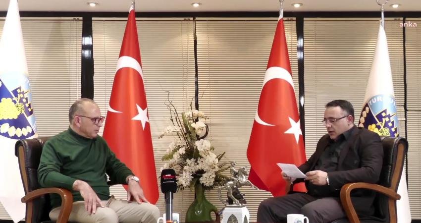 Turgutlu Belediye Başkanı Çetin Akın, konuk olduğu canlı yayında gündeme
