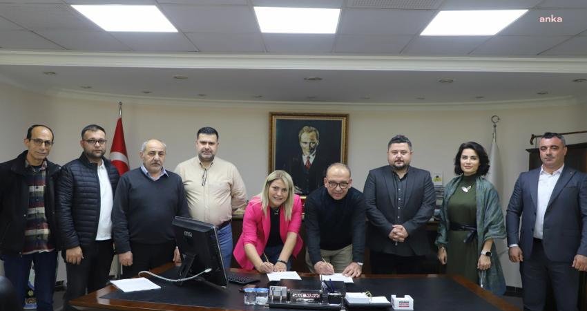 Turgutlu Belediyesi ve DİSK’e bağlı Genel-İş Sendikası arasında protokol imzalandı.