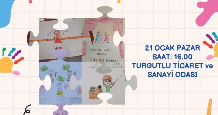 Turgutlu Belediyesi ile Bilge Oyuncular iş birliğiyle çocuklara ve yetişkinlere