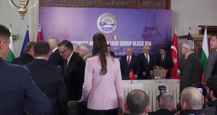 Türkiye, Romanya ve Bulgaristan arasında Karadeniz’deki mayın tehlikesine karşı daha