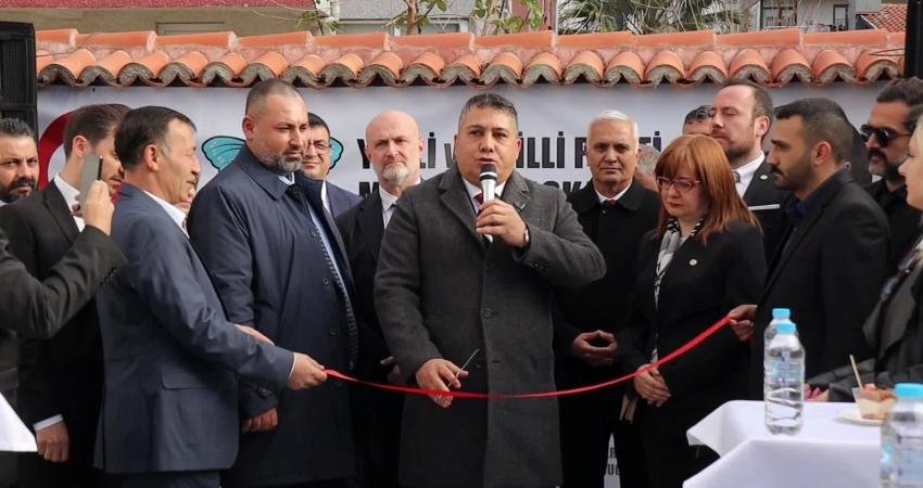 Yerli ve Milli Parti’nin Muğla İl Başkanlığı binası hizmete açıldı.