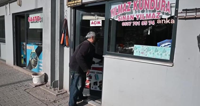 Yozgat’ın Sorgun ilçesinde ayakkabı tamirciliği yapan Sinan Yılmaz, "Mesleğime 17