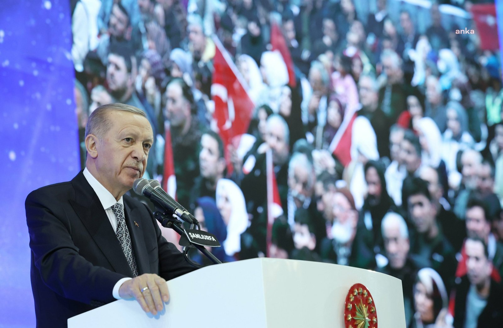 Cumhurbaşkanı Recep Tayyip Erdoğan, Şanlıurfa'da deprem konutları kura ve teslim