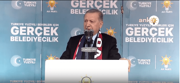 Cumhurbaşkanı ve AKP Genel Başkanı Erdoğan, Zonguldak'ta konuştu. Doğalgaz desteği