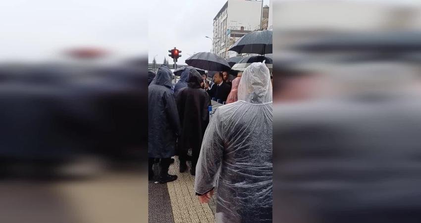 Cumhurbaşkanı Recep Tayyip Erdoğan'ın dünkü Rize mitingi öncesinde Rize İl
