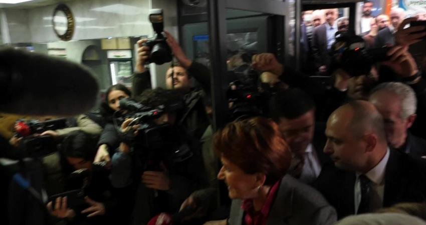 İYİ Parti Genel Başkanı Meral Akşener, yerel se&ccedil;im &ccedil;alışmaları kapsamında