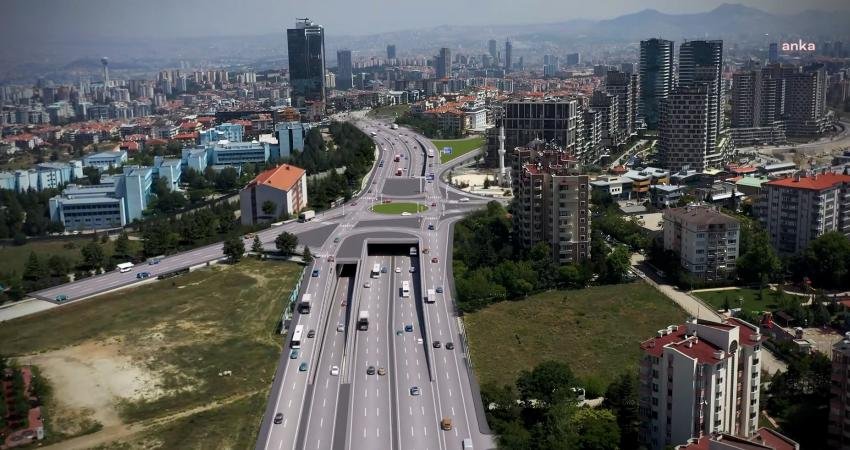 Ankara Büyükşehir Belediyesi, Başkentte trafik sorunu yaşanan Turan Güneş Bulvarı