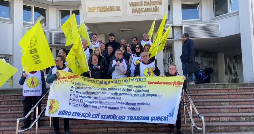 ESRA NUR PERVAN B&uuml;ro Emek&ccedil;ileri Sendikası (BES) Trabzon Şubesi, Hızırbey