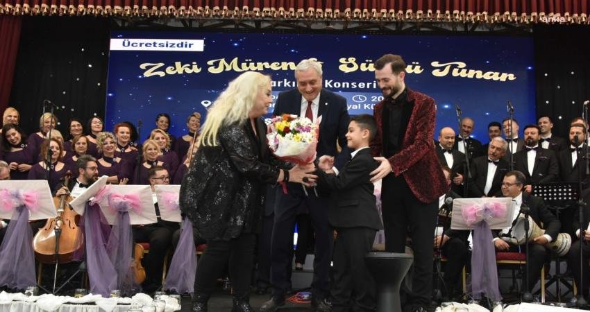 Bozüyük Belediyesi Türk Sanat Müziği Korosu tarafından hazırlanan Zeki Müren