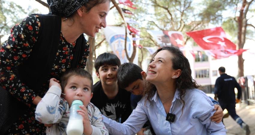 Zafer Mahallesi&rsquo;nde bulunan &Ccedil;amlık Parkı yepyeni y&uuml;z&uuml;yle &ccedil;ocuklar ve mahalle