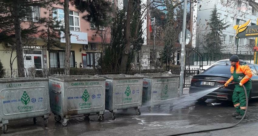Sağlıklı bir kent ortamı oluşturmak için çalışmalarına devam eden Çankaya