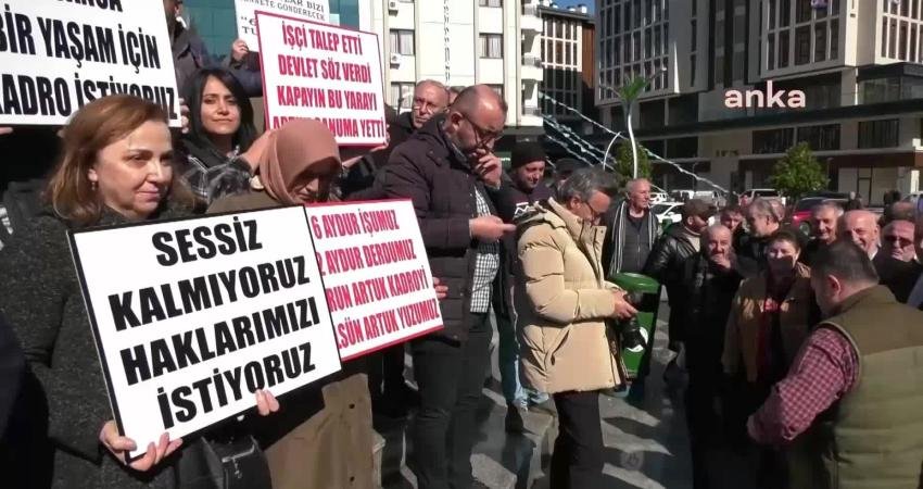 GEN&Ccedil;AĞA KARAFAZLI &Ccedil;aykur’da &ccedil;alışan mevsimlik tarım iş&ccedil;ileri Rize Meydanında bir