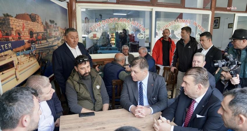 CHP İzmir B&uuml;y&uuml;kşehir Belediye Başkan Adayı Cemil Tugay ve CHP