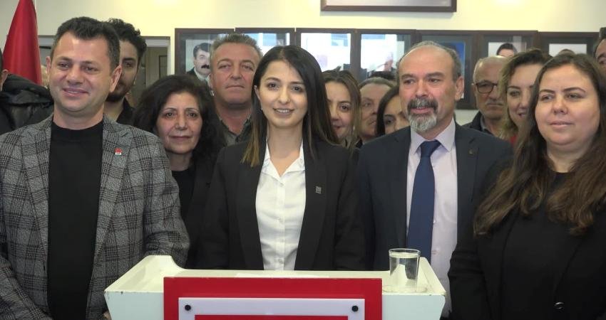 CHP Aksaray Belediye Başkan Adayı Pelinsu Yıldırım Demir, bugün CHP