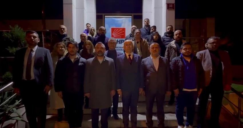 CHP Ankara İl Başkanlığı, 6 Şubat depremlerinin yıl dönümünde hayatını